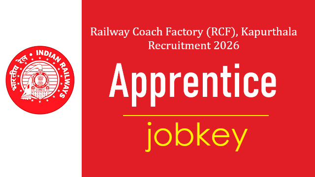 Railway RCF Kapurthala Apprentices Online Form 2026-jobkey